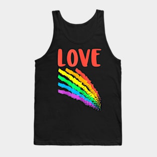 Womens  LGBT Love  Cute Tank Top